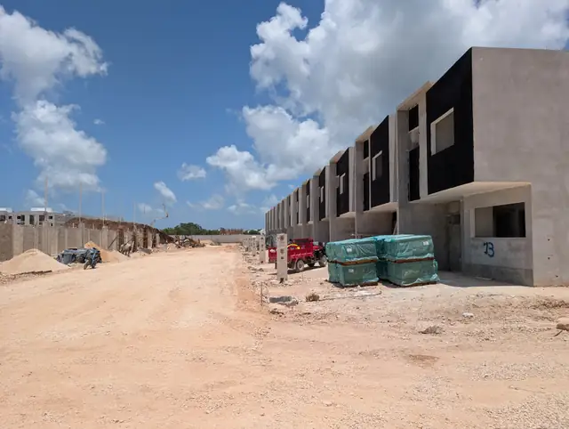 Avance de obra de Jardines del Sur 7 en Cancún